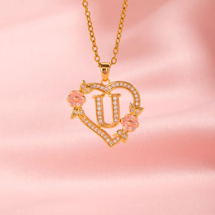 Collana Cuore Iniziale | Oro