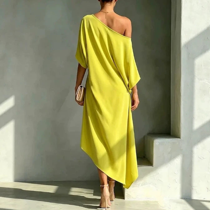 Alexia Abito Elegante Asimmetrico