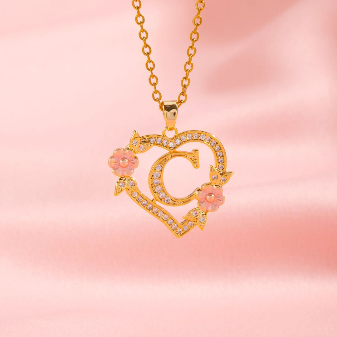 Collana Cuore Iniziale | Oro