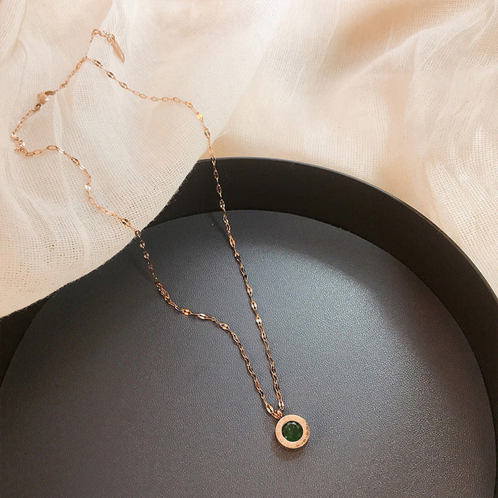 Collana Cerchio Smeraldo | Oro