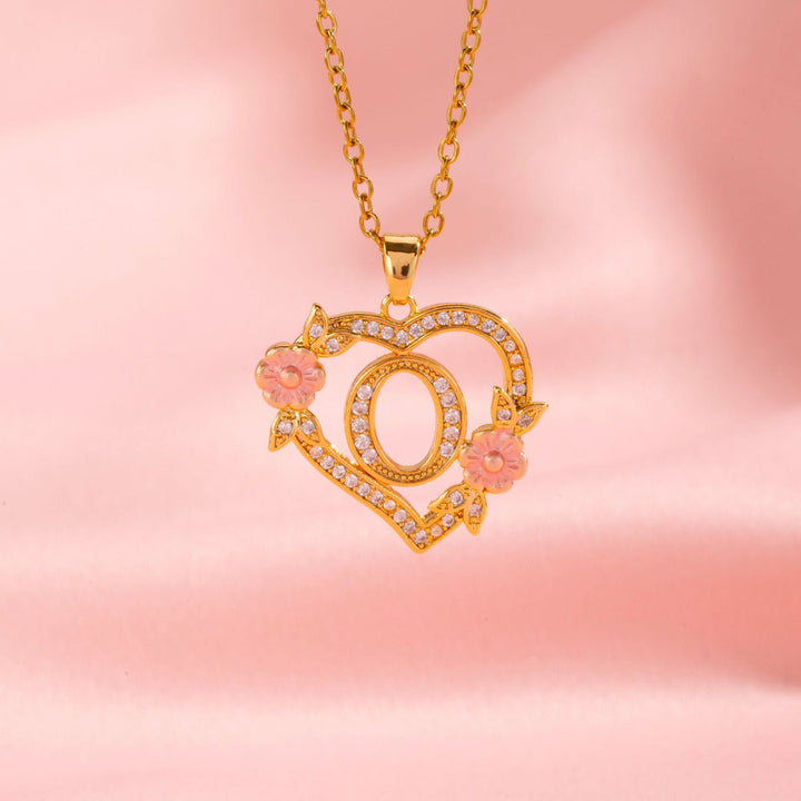 Collana Cuore Iniziale | Oro