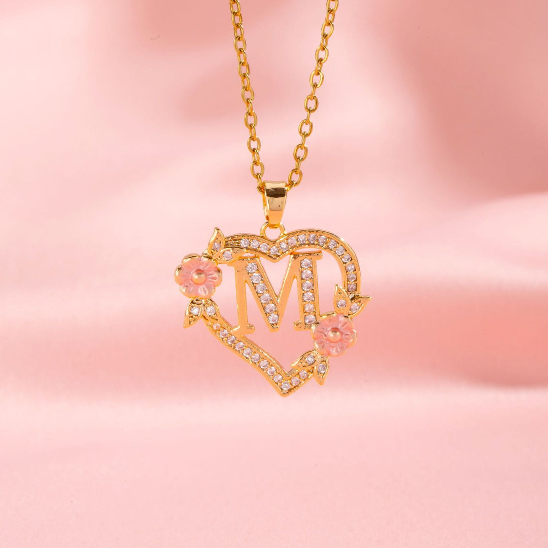 Collana Cuore Iniziale | Oro