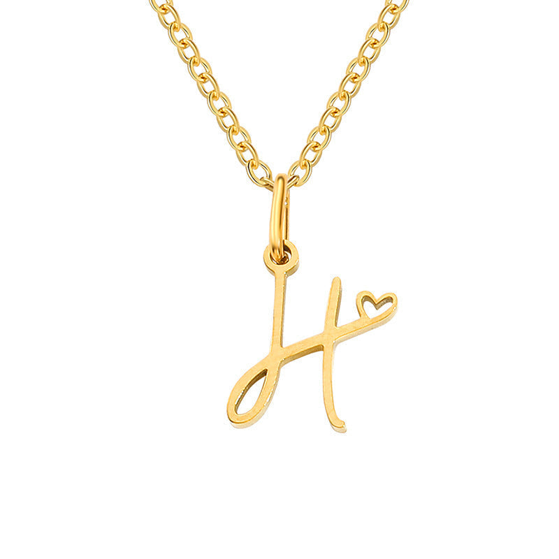 Collana Iniziale Cuoricino | Oro