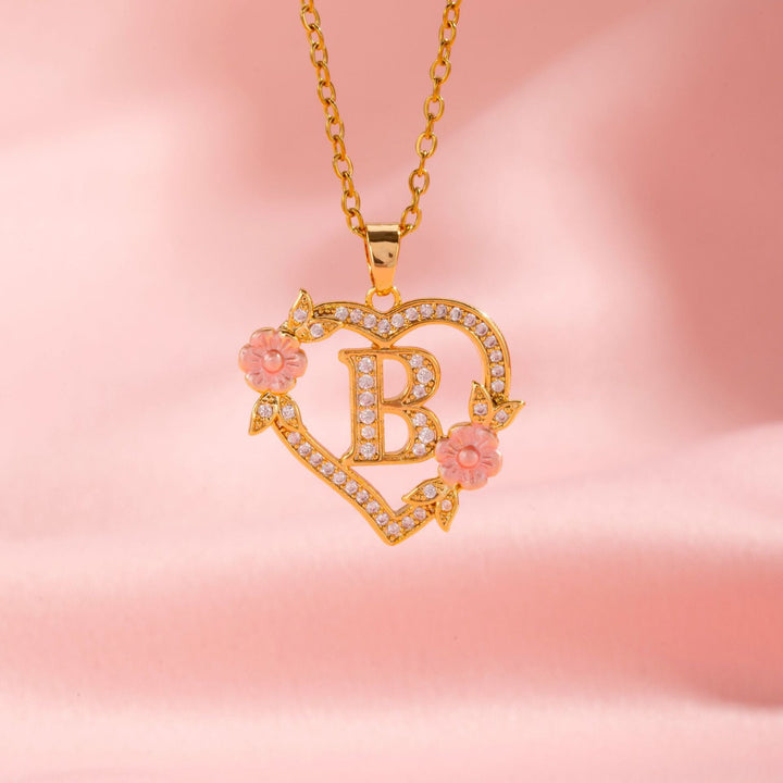 Collana Cuore Iniziale | Oro
