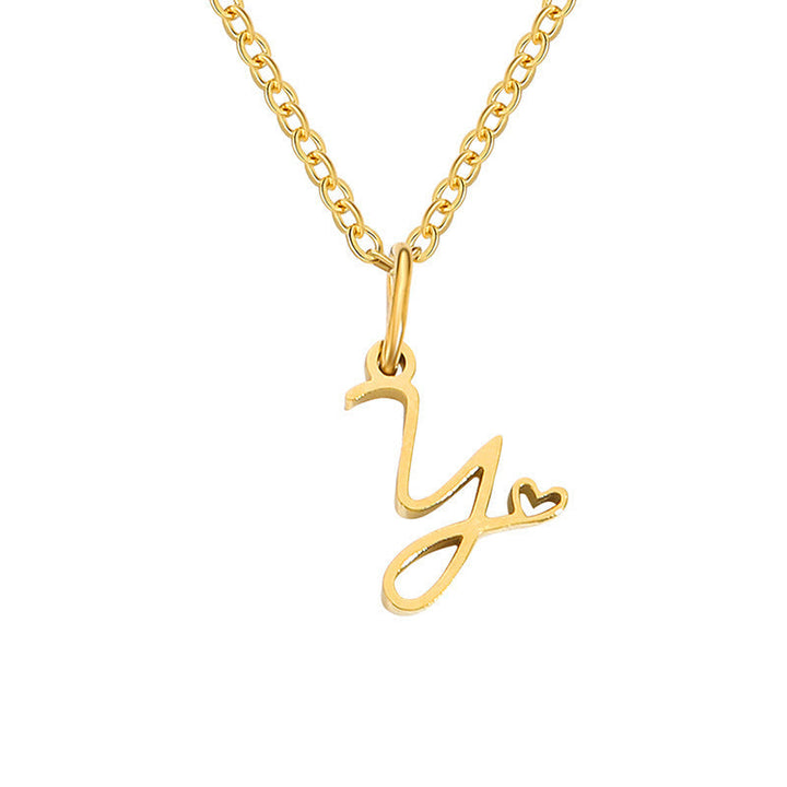Collana Iniziale Cuoricino | Oro