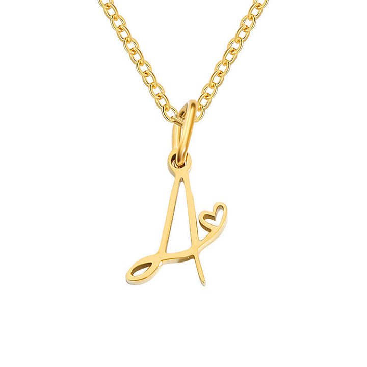 Collana Iniziale Cuoricino | Oro