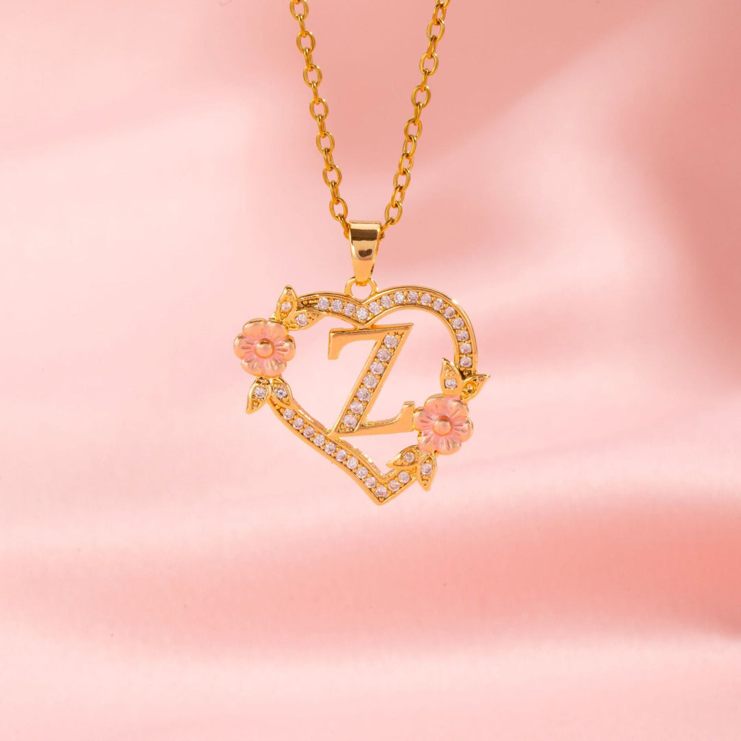 Collana Cuore Iniziale | Oro