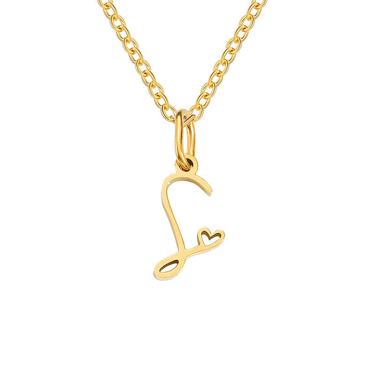 Collana Iniziale Cuoricino | Oro