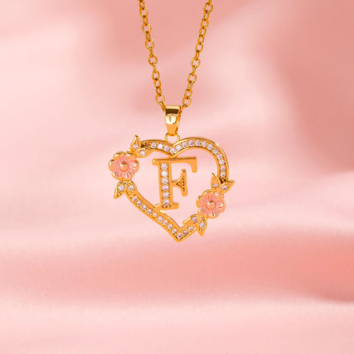 Collana Cuore Iniziale | Oro