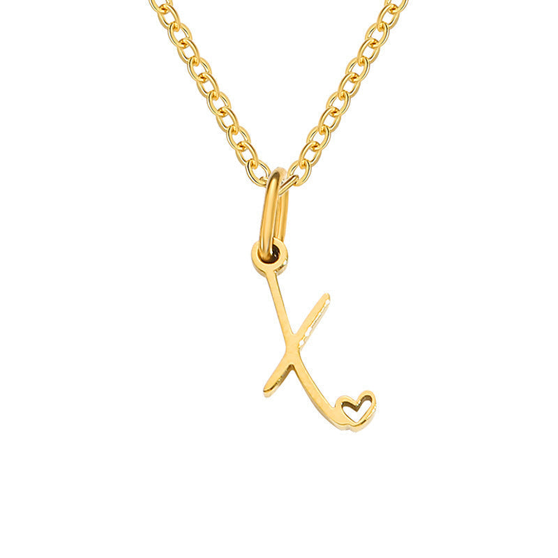Collana Iniziale Cuoricino | Oro