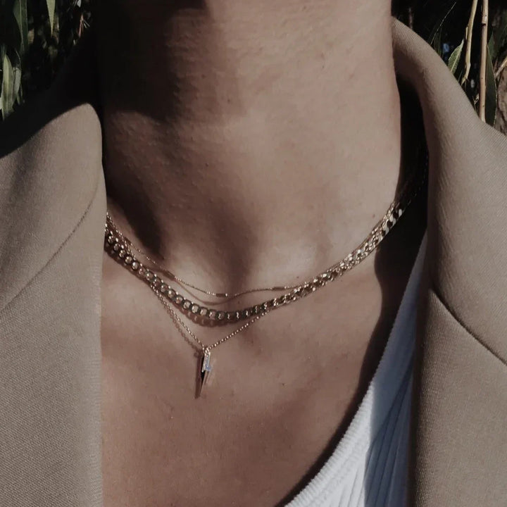 Collana Cuban Link Piatta | Oro