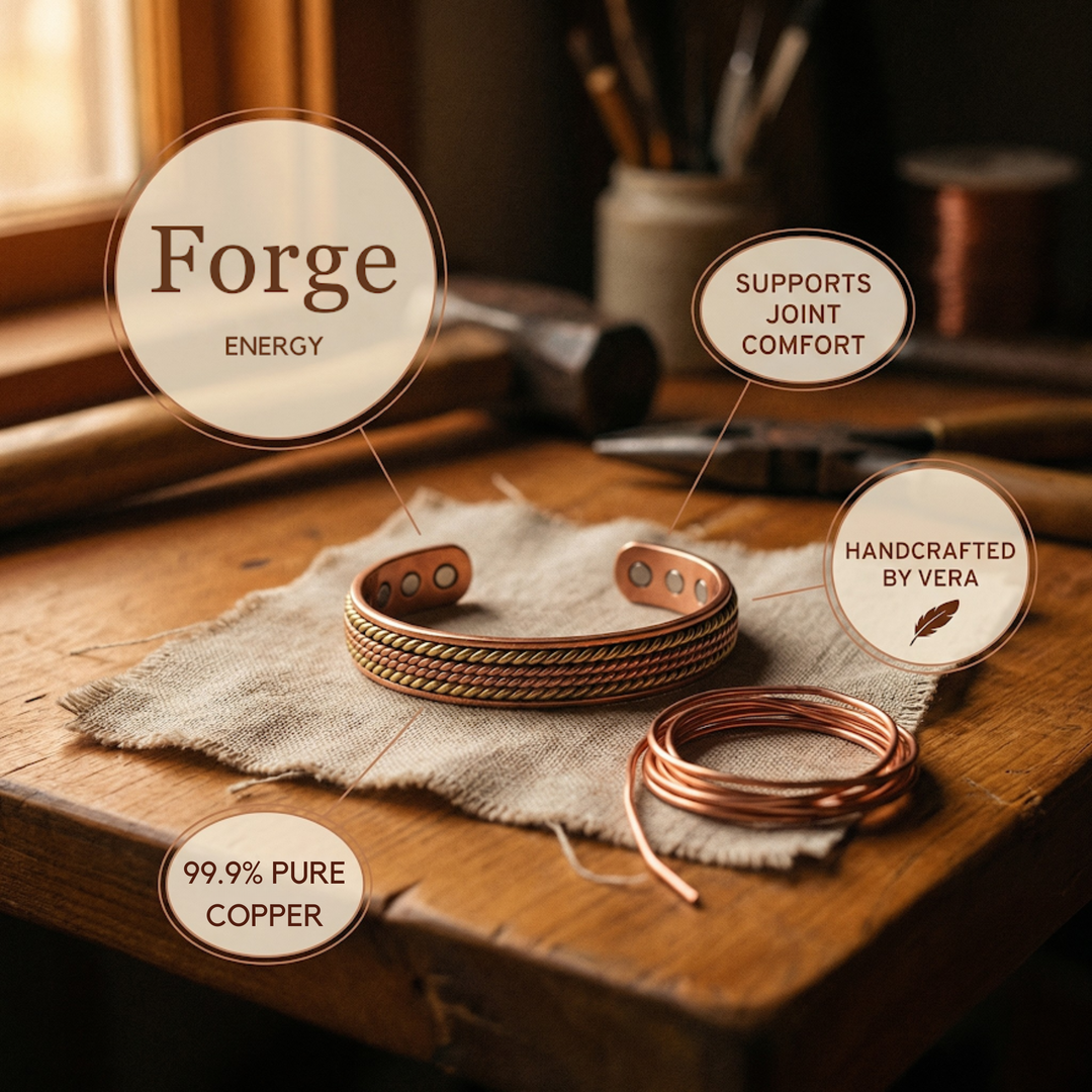 Vera’s Forge Copper Bracelet
