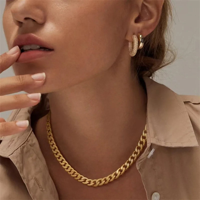 Cuban Link Collana Dorata