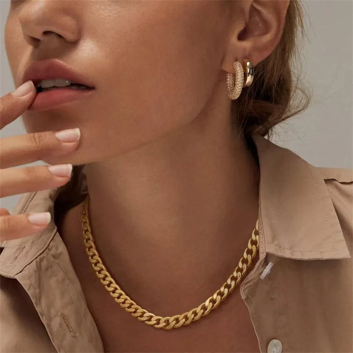 Cuban Link Collana Dorata