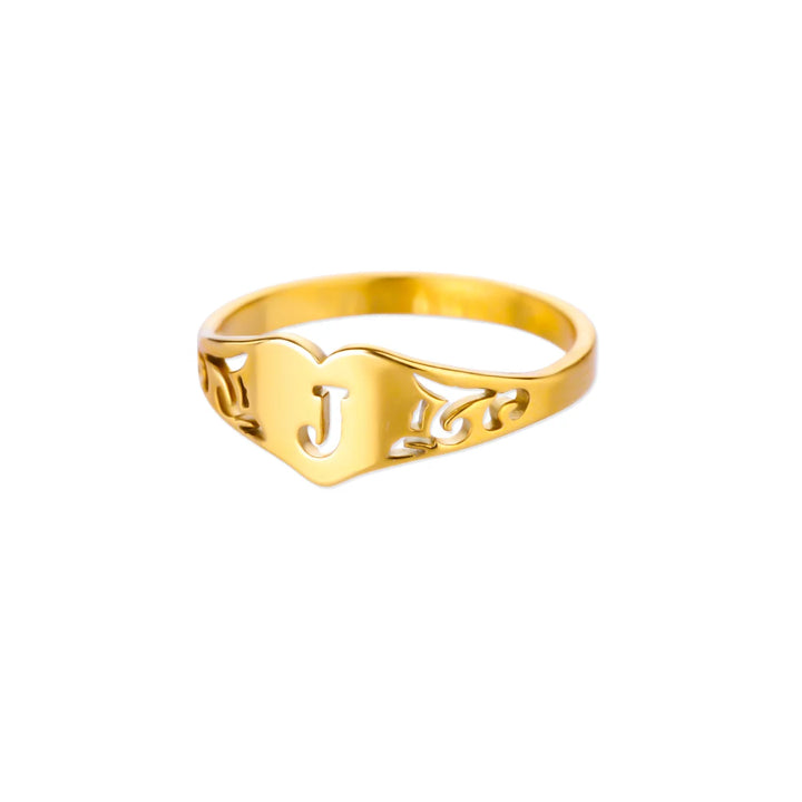 Principio Anello Lettera Donna