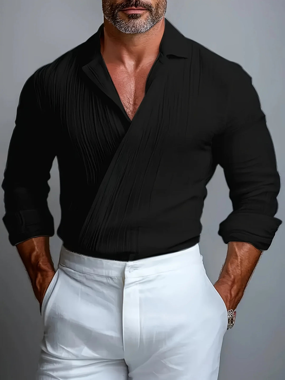 Giordano Camicia Lunga Uomo