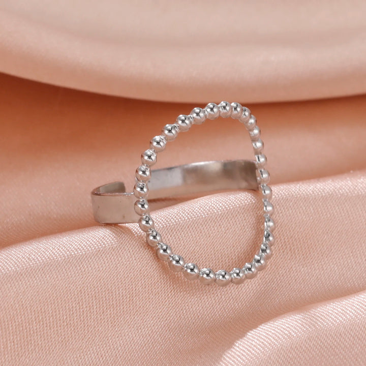 Geometrie Anello Regolabile Donna