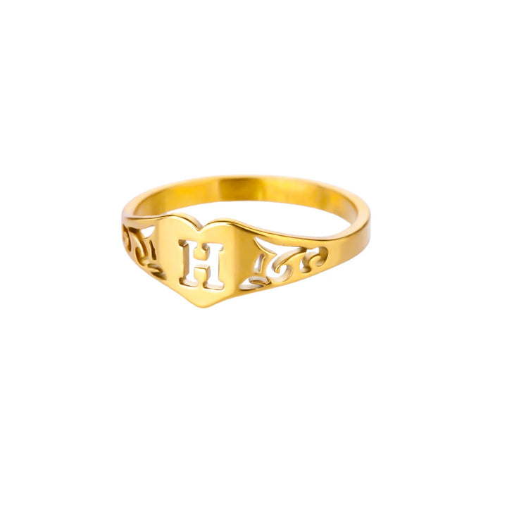 Principio Anello Lettera Donna