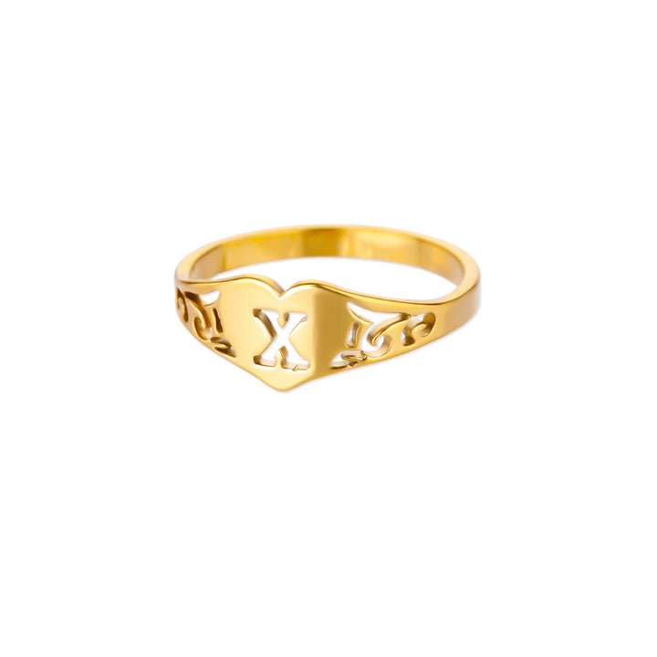Principio Anello Lettera Donna