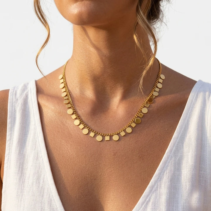 Forma Collana Dorata Donna