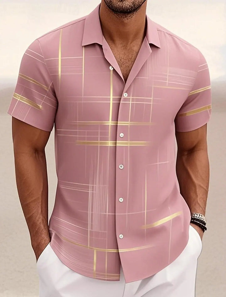 Massimo Camicia Corta Uomo