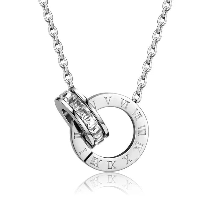 Intreccio Collana Anelli Donna