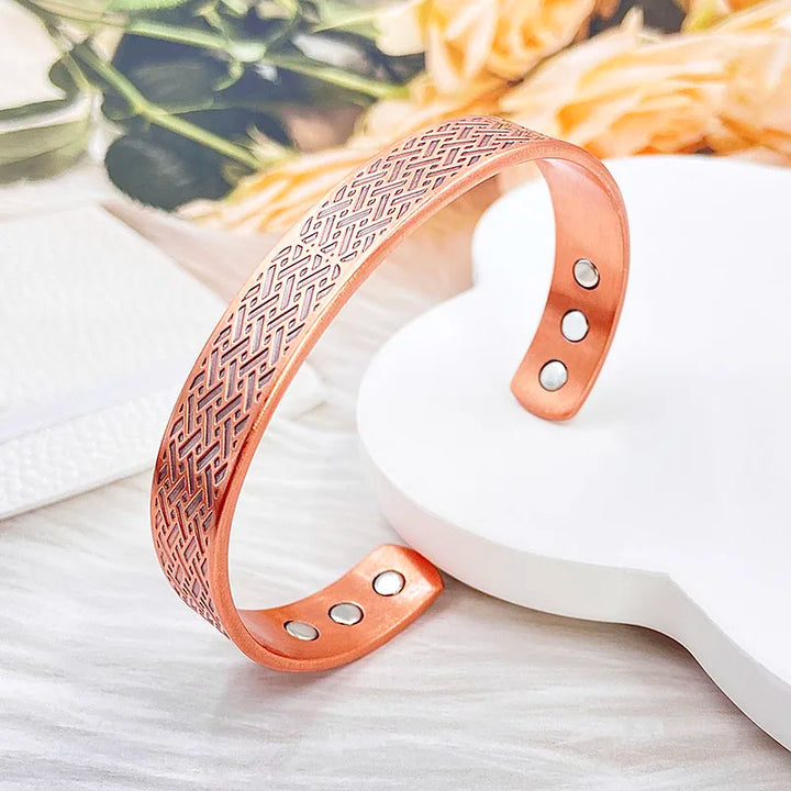 Bracciale Rame Intarsio Donna