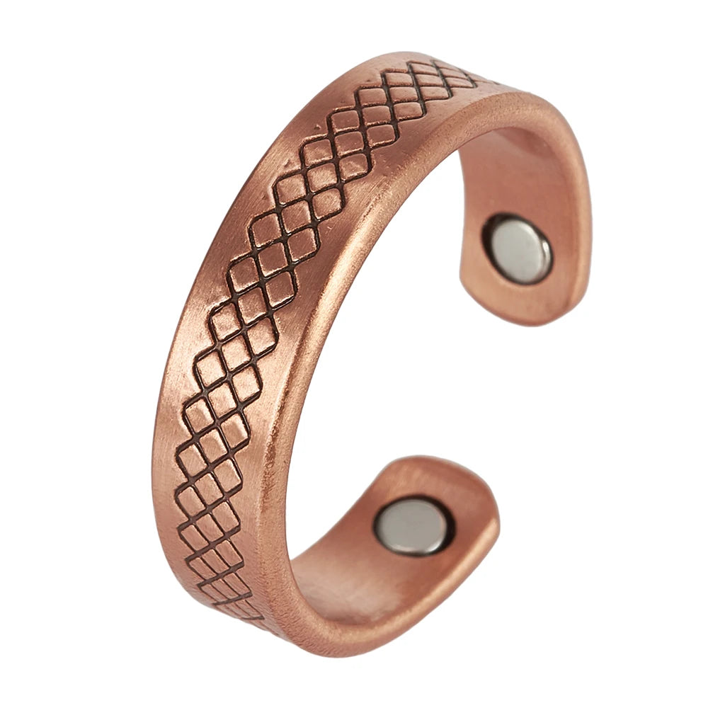Taglio Anello Uomo Rame