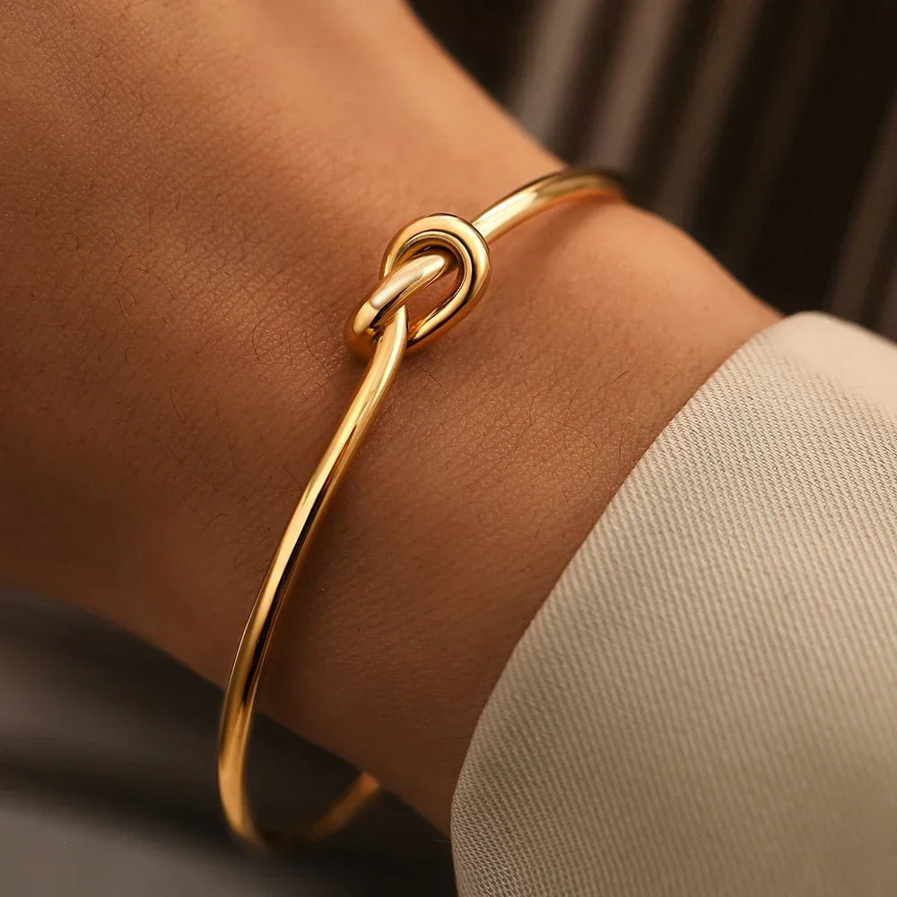 Nodo Bracciale Donna Acciaio