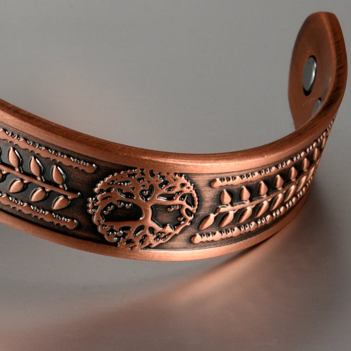 Era Bracciale Rame Inciso