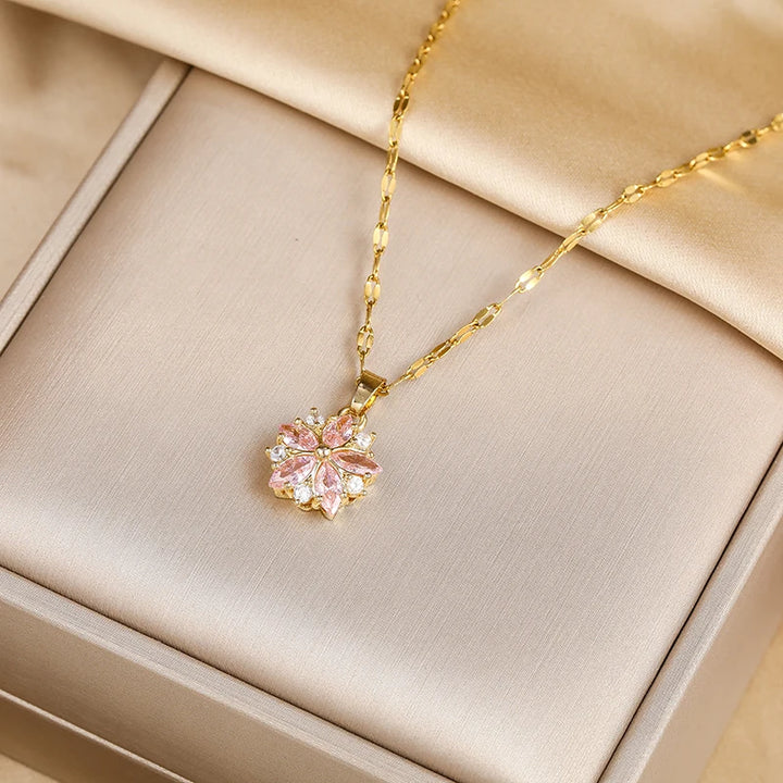 Pesca Collana Fiore Donna