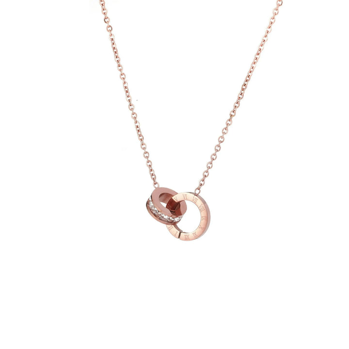 Intreccio Collana Anelli Donna