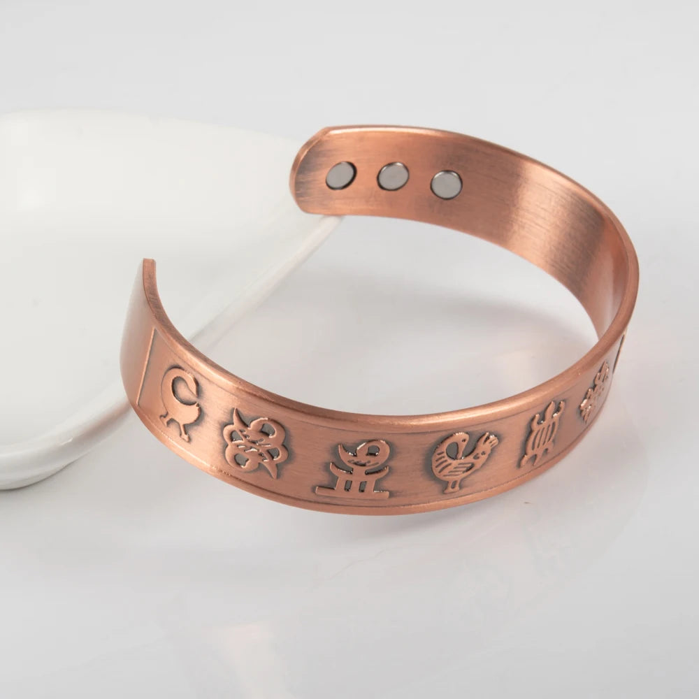 Simbolo Bracciale Donna Rame