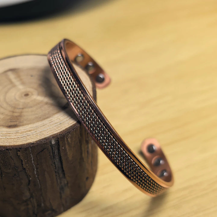 Trama Bracciale Unisex Rame