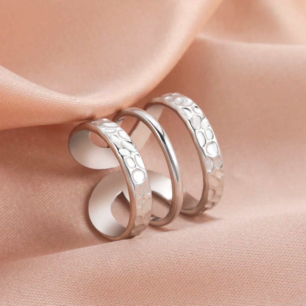 Geometrie Anello Regolabile Donna