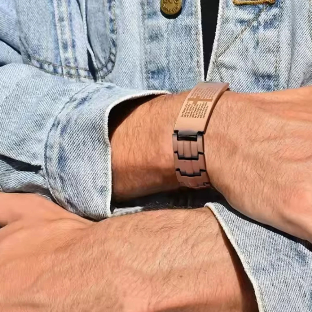 Fede Bracciale Uomo Rame
