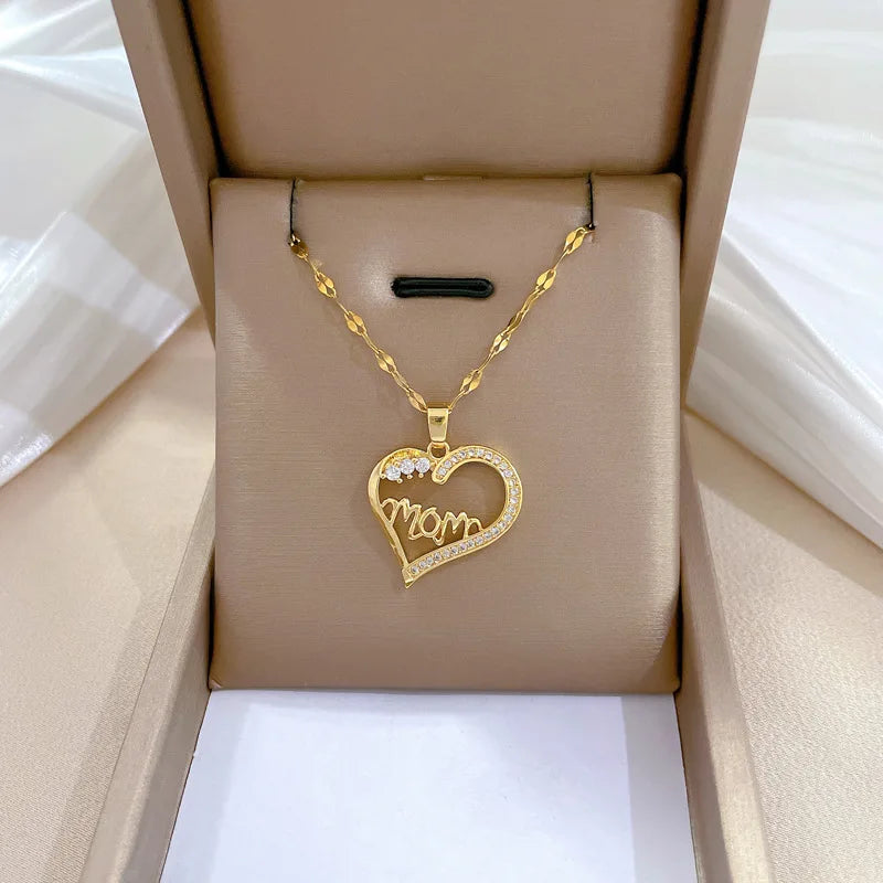 Amore Collana Dorata Donna