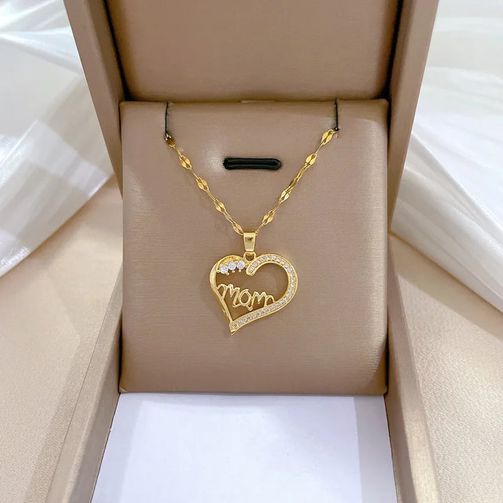 Amore Collana Dorata Donna