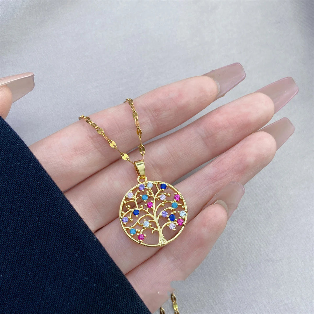 Albero Vita Collana Donna