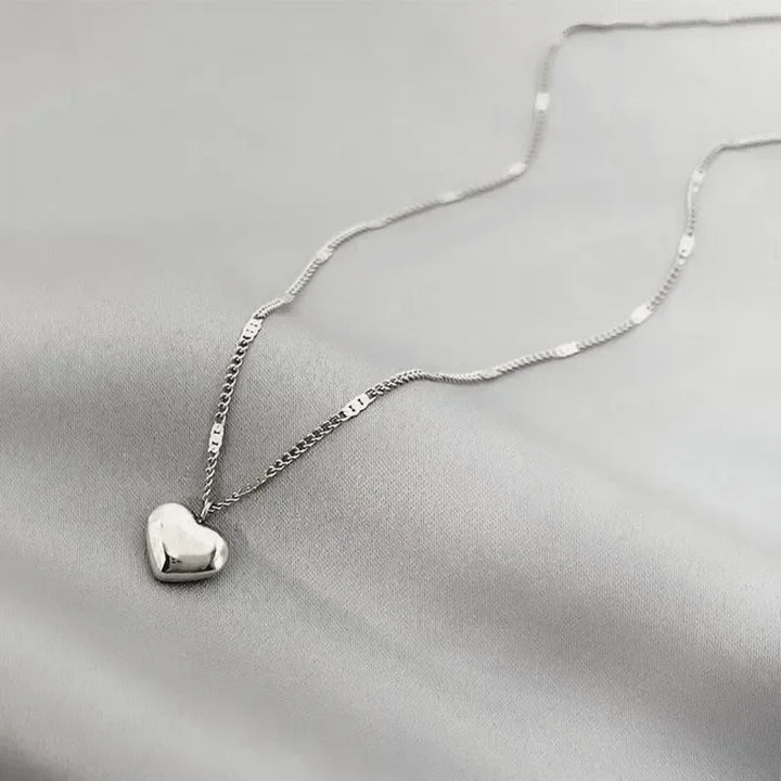 Affetto Collana Argento Oro