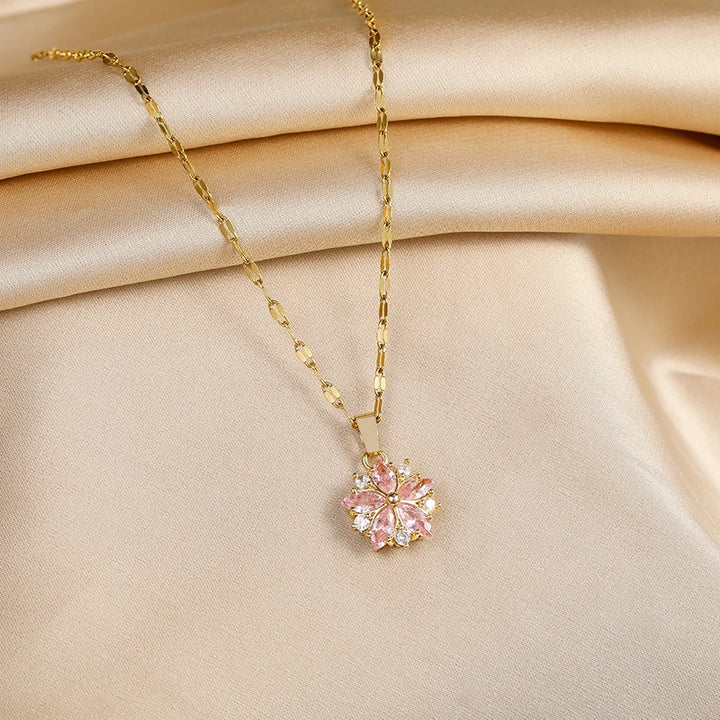 Pesca Collana Fiore Donna