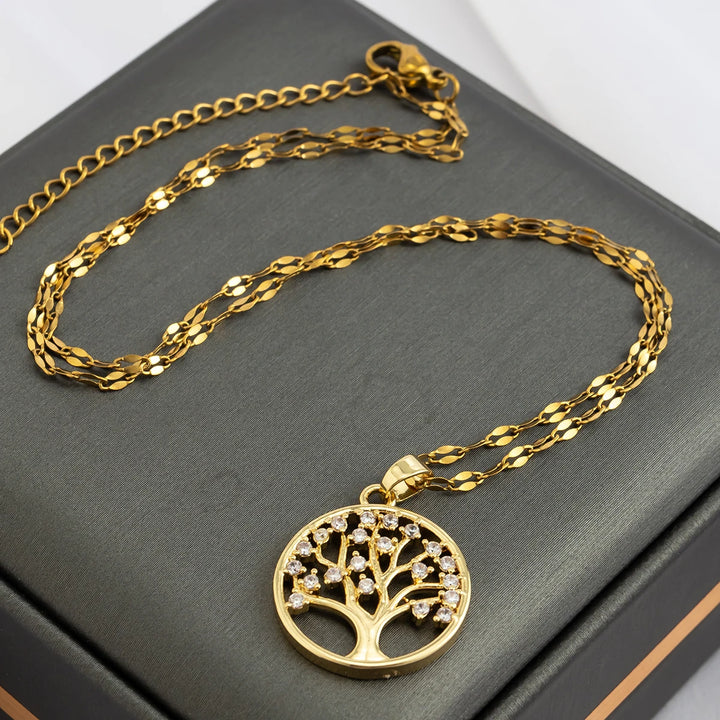 Albero Vita Collana Donna