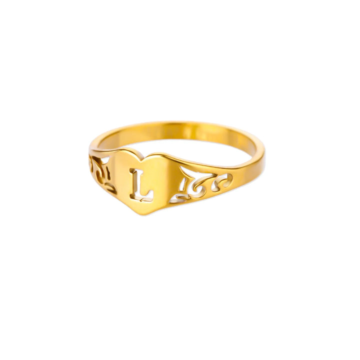 Principio Anello Lettera Donna