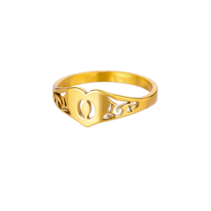 Principio Anello Lettera Donna