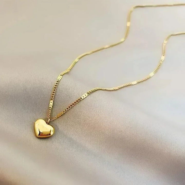 Affetto Collana Argento Oro