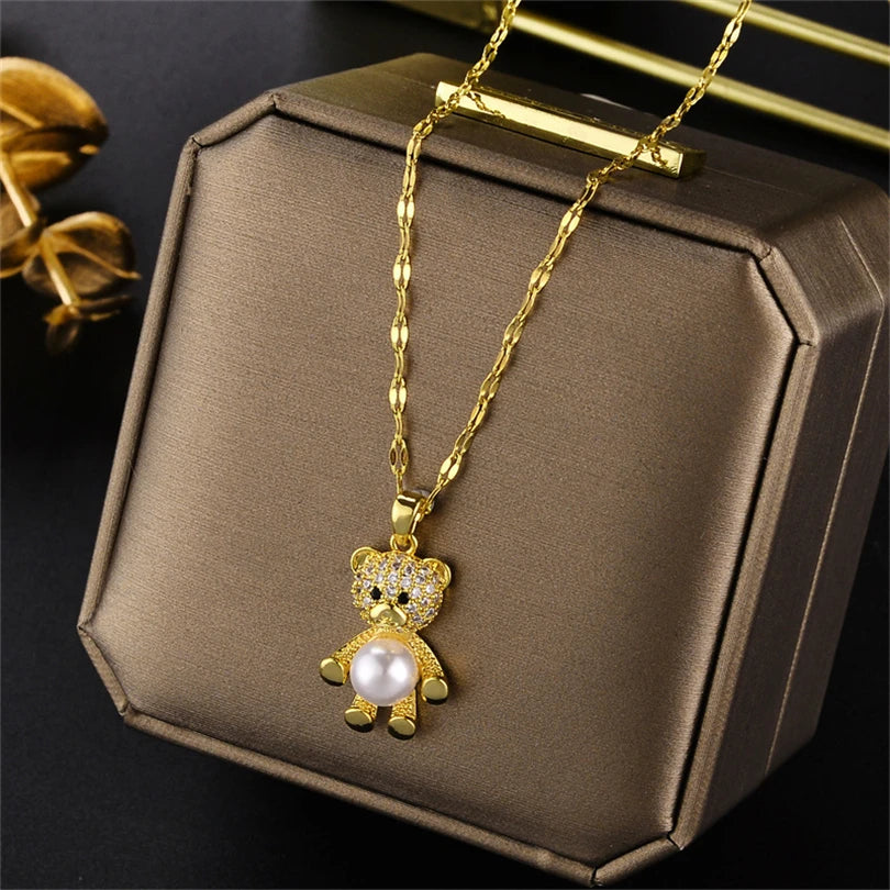 Romanticismo Collana Dorata Donna