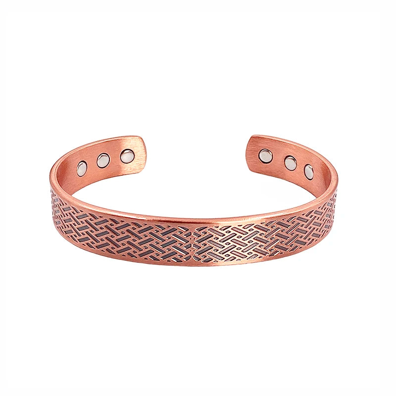 Bracciale Rame Intarsio Donna