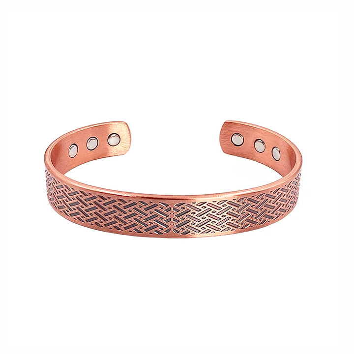 Bracciale Rame Intarsio Donna