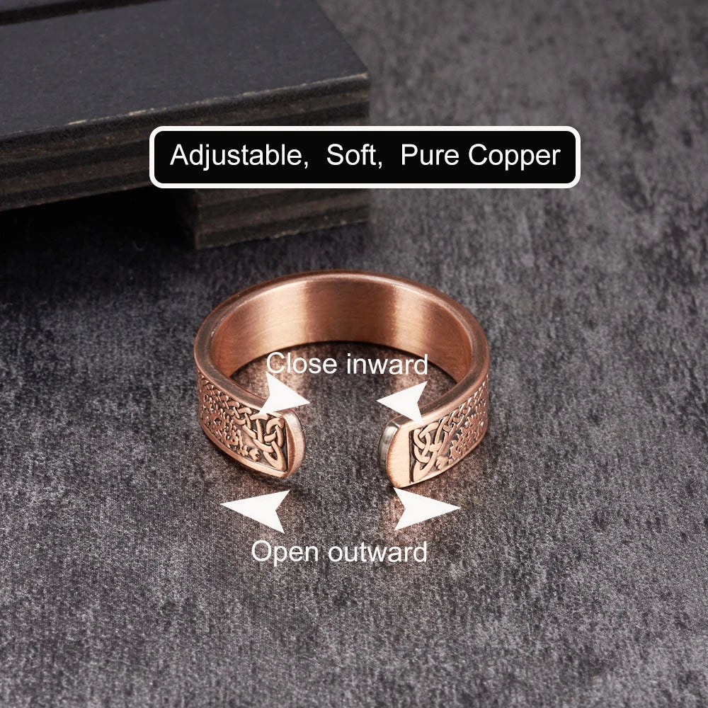 Apofis Anello Rame Decorato