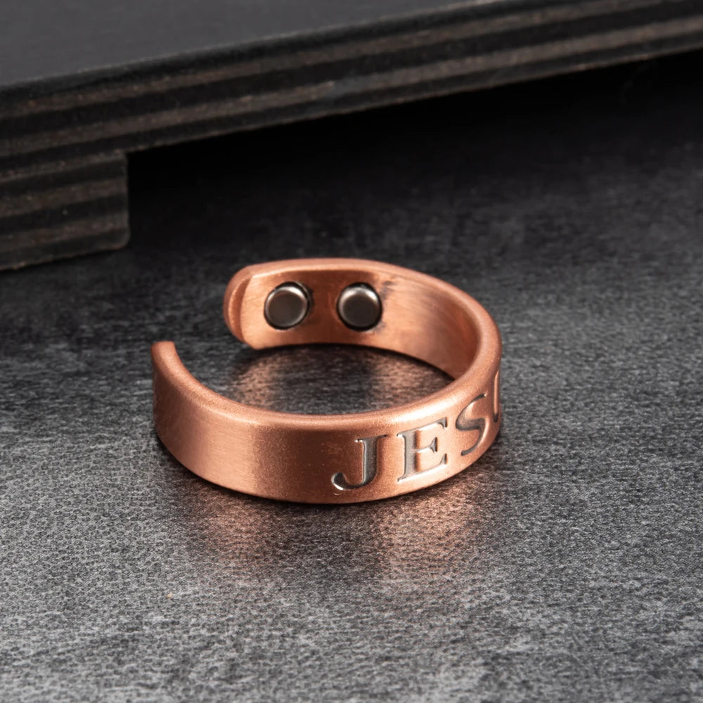 Credo Anello Unisex Rame